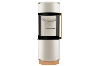 Kaminofen Spartherm Passo XS style RLU mit Holzsockel