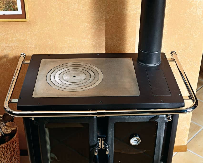 Tischherd La Nordica Rosetta 5.0 BII Maiolica bordeaux Lagersale – Bild 5