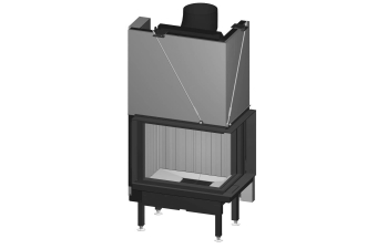 Kamineinsatz Spartherm Premium V-2R-68h Tür hochschiebbar Fenstereck rechts Innenraumauskleidung Elfenbein im Top Deal