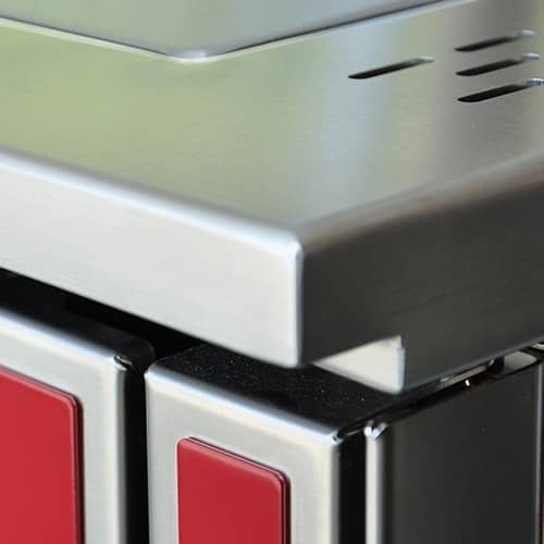 Tischherd Rizzoli RVE 50 Edelstahl – Bild 4