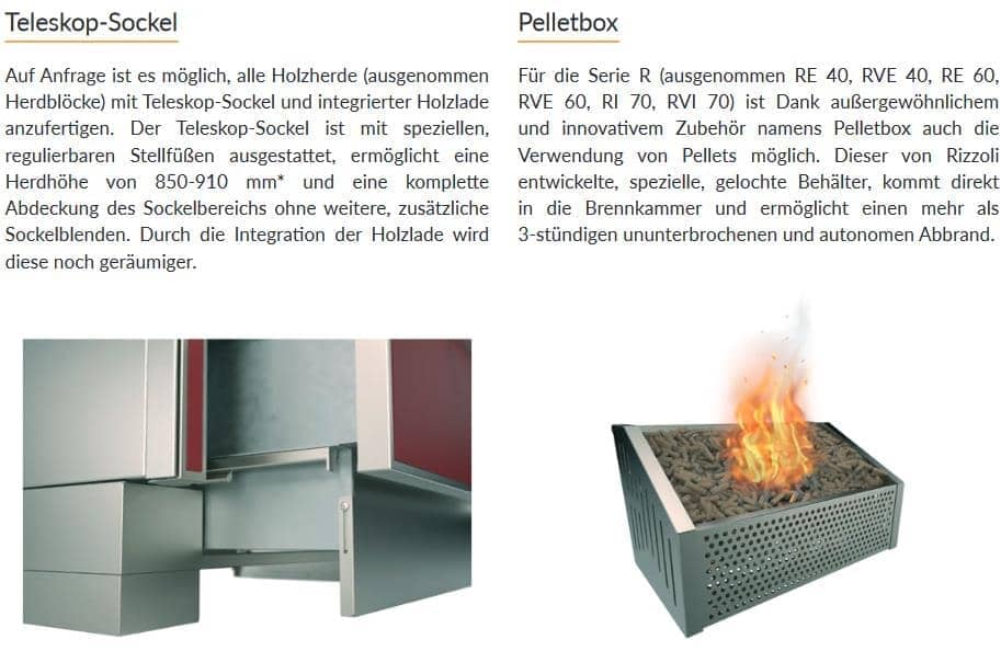 Tischherd Rizzoli RE 45 Edelstahl – Bild 14