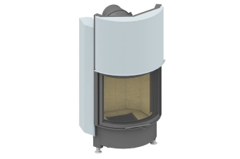 Kamineinsatz Schmid Ronda 55 Tür hochschiebbar