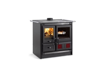 Tischherd La Nordica Rosa L 5.0 Steel schwarz Lagersale