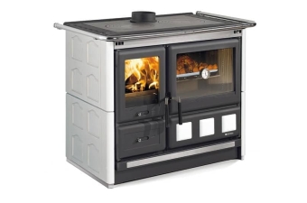 Tischherd La Nordica Rosa XXL Maiolica strahlend weiß Lagersale