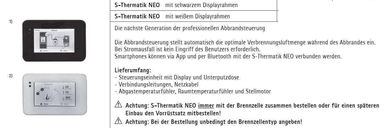 Kamineinsatz Spartherm Varia 2R-55h Tür hochschiebbar H2O Fenstereck rechts wassergeführt – Bild 9