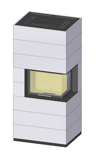 Kaminbausatz Spartherm SIM Varia 2Rh Tür hochschiebbar – Bild 5