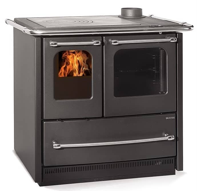 Tischherd La Nordica Sovrana Easy Evo 2.0 schwarz anthrazit im Special Sale