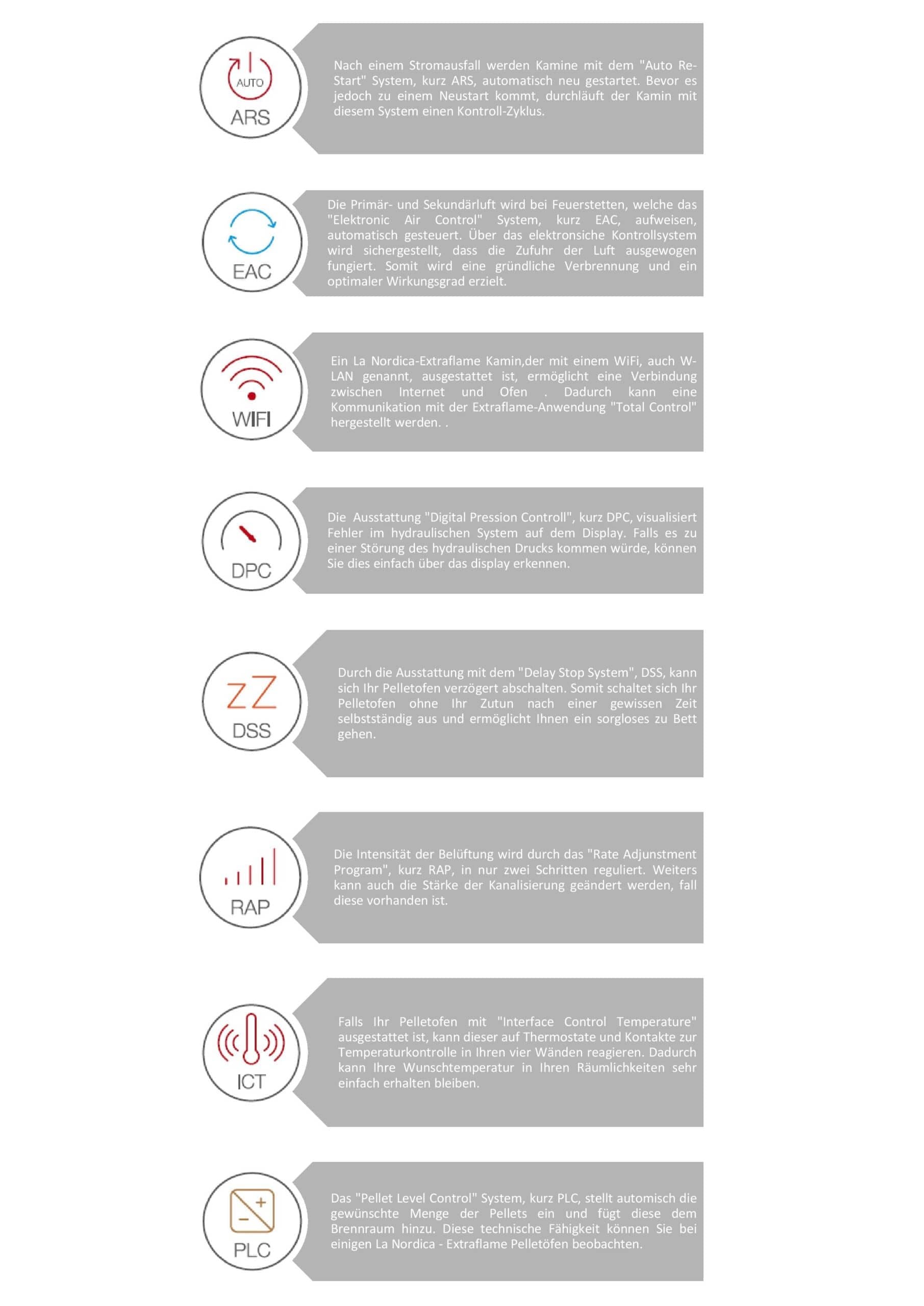 Pelletofen Extraflame Iside Idro 2.0 Kachel amethystfarben wassergeführt – Bild 3