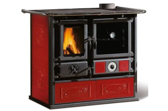Tischherd La Nordica TermoRosa D.S.A. Liberty bordeaux wassergeführt Lagersale