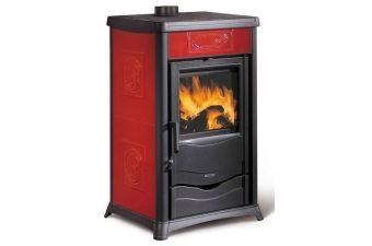Kaminofen La Nordica TermoRossella Plus Evo D.S.A. Liberty bordeaux wassergeführt Lagersale