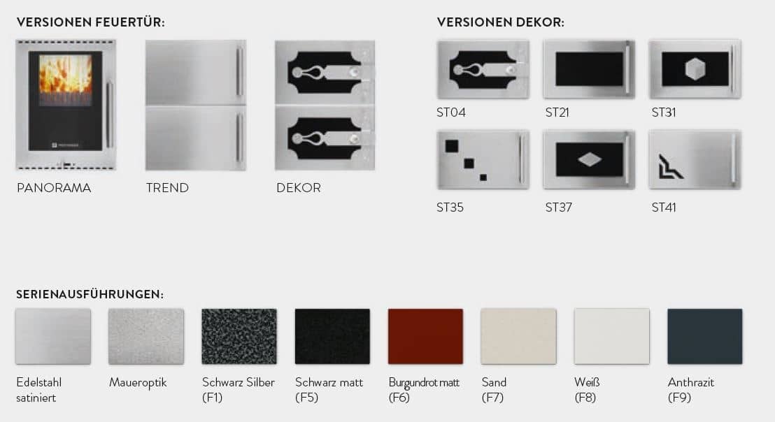 Heizungsherd Pertinger 90PLUS Panorama wassergeführt – Bild 11