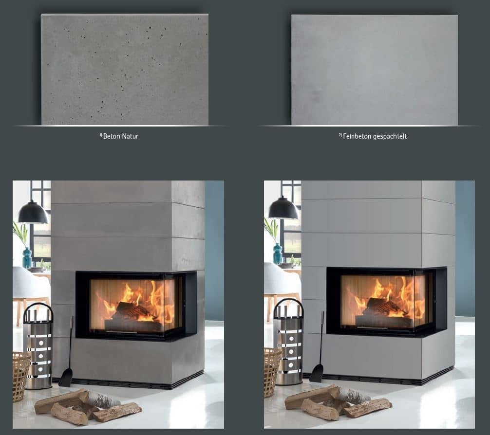 Kaminbausatz Spartherm SIM Varia 2Rh Tür hochschiebbar wassergeführt – Bild 6