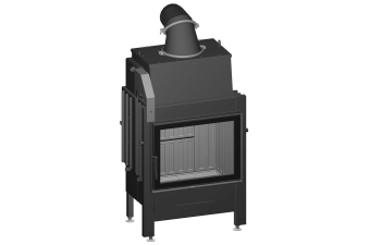 Kamineinsatz Spartherm Varia 1V H2O Türanschlag rechts wassergeführt