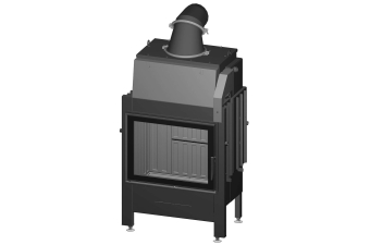 Kamineinsatz Spartherm Varia 1V H2O XL Türanschlag links wassergeführt