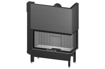 Kamineinsatz Spartherm Varia 2R-100h Tür hochschiebbar Fenstereck rechts