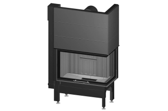 Kamineinsatz Spartherm Varia 2R-80h Tür hochschiebbar Fenstereck rechts