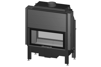 Kamineinsatz Spartherm Varia A-FDh H2O Tür hochschiebbar Tunnelversion wassergeführt