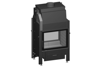 Kamineinsatz Spartherm Varia FD H2O Türanschlag rechts Tunnelversion wassergeführt