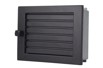 CB Warmluftgitter Standard schwarz