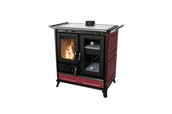 Tischherd Thermorossi Melissa Maiolica bordeaux mit Panepizza Systsem im Special Sale