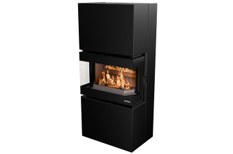 Kaminbausatz Thermorossi Trilogie Stahl