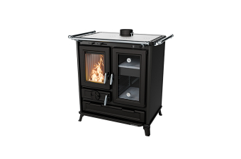 Tischherd Thermorossi Klarissa schwarz mit Panepizza System im Top Deal